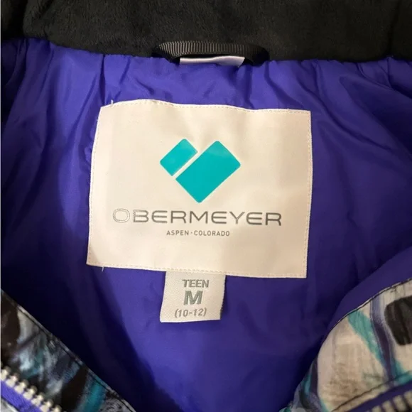 Obermeyer Teen Ski Jacket - Picture 3 of 4